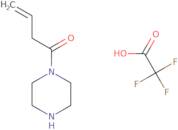 1-(Piperazin-1-yl)but-3-en-1-one, trifluoroacetic acid