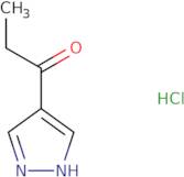 1-(1H-Pyrazol-4-yl)propan-1-one hydrochloride