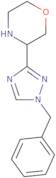 3-(1-Benzyl-1H-1,2,4-triazol-3-yl)morpholine