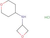 N-(Oxetan-3-yl)oxan-4-amine hydrochloride