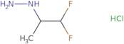 (1,1-Difluoropropan-2-yl)hydrazine hydrochloride