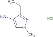 3-Ethyl-1-methyl-1H-pyrazol-4-amine hydrochloride