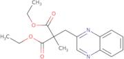 1,3-Diethyl 2-methyl-2-(quinoxalin-2-ylmethyl)propanedioate