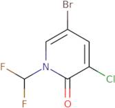 5-Bromo-3-chloro-1-(difluoromethyl)-1,2-dihydropyridin-2-one