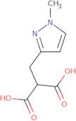 2-[(1-Methyl-1H-pyrazol-3-yl)methyl]propanedioic acid