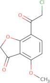 7-(2-Chloroacetyl)-4-methoxy-2,3-dihydro-1-benzofuran-3-one