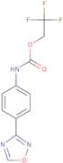 2,2,2-Trifluoroethyl N-[4-(1,2,4-oxadiazol-3-yl)phenyl]carbamate