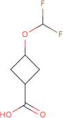 3-(Difluoromethoxy)cyclobutane-1-carboxylic acid