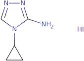 4-Cyclopropyl-4H-1,2,4-triazol-3-amine hydroiodide