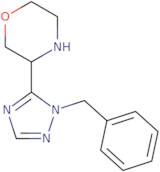 3-(1-Benzyl-1H-1,2,4-triazol-5-yl)morpholine