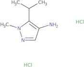 1-Methyl-5-(propan-2-yl)-1H-pyrazol-4-amine dihydrochloride