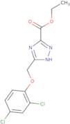 Ethyl 3-(2,4-dichlorophenoxymethyl)-1H-1,2,4-triazole-5-carboxylate