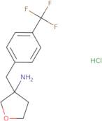 3-{[4-(Trifluoromethyl)phenyl]methyl}oxolan-3-amine hydrochloride