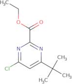 Ethyl 4-tert-butyl-6-chloropyrimidine-2-carboxylate