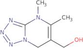 {4,5-Dimethyl-4H,7H-[1,2,3,4]tetrazolo[1,5-a]pyrimidin-6-yl}methanol