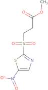 Methyl 3-[(5-nitro-1,3-thiazol-2-yl)sulfonyl]propanoate