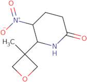 6-(3-Methyloxetan-3-yl)-5-nitropiperidin-2-one