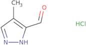 4-Methyl-1H-pyrazole-3-carbaldehyde hydrochloride