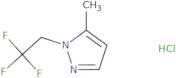 5-Methyl-1-(2,2,2-trifluoroethyl)-1H-pyrazole hydrochloride