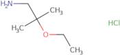 2-Ethoxy-2-methylpropan-1-amine hydrochloride