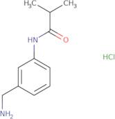 N-[3-(Aminomethyl)phenyl]-2-methylpropanamide hydrochloride