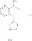 N,N-Dimethyl-3-pyrrolidin-3-yloxypyridin-2-amine dihydrochloride