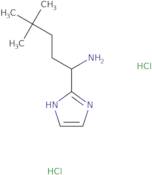 1-(1H-Imidazol-2-yl)-4,4-dimethylpentan-1-amine dihydrochloride