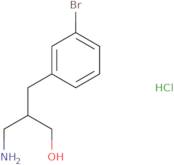 3-Amino-2-[(3-bromophenyl)methyl]propan-1-ol hydrochloride