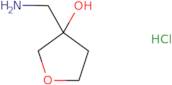 3-(aminomethyl)oxolan-3-ol hydrochloride
