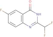 2-(Difluoromethyl)-6-fluoro-3,4-dihydroquinazolin-4-one