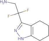 2,2-Difluoro-2-(4,5,6,7-tetrahydro-2H-indazol-3-yl)ethan-1-amine