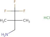 3,3,3-Trifluoro-2,2-dimethylpropan-1-amine hydrochloride