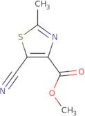 Methyl 5-cyano-2-methyl-1,3-thiazole-4-carboxylate