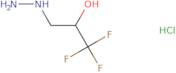 1,1,1-Trifluoro-3-hydrazinylpropan-2-ol hydrochloride