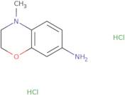 4-Methyl-3,4-dihydro-2H-1,4-benzoxazin-7-amine dihydrochloride