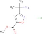 Methyl 3-(2-aminopropan-2-yl)-1,2-oxazole-5-carboxylate hydrochloride