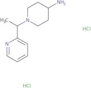 1-[1-(Pyridin-2-yl)ethyl]piperidin-4-amine dihydrochloride