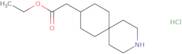 Ethyl 2-{3-azaspiro[5.5]undecan-9-yl}acetate hydrochloride
