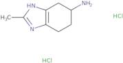 2-Methyl-4,5,6,7-tetrahydro-1H-1,3-benzodiazol-5-amine dihydrochloride