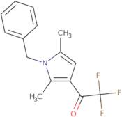 1-(1-Benzyl-2,5-dimethyl-1H-pyrrol-3-yl)-2,2,2-trifluoroethan-1-one