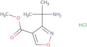 Methyl 3-(2-aminopropan-2-yl)-1,2-oxazole-4-carboxylate hydrochloride