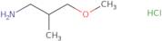 3-Methoxy-2-methylpropan-1-amine hydrochloride
