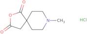 8-Methyl-2-oxa-8-azaspiro[4.5]decane-1,3-dione hydrochloride