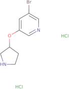 3-Bromo-5-(pyrrolidin-3-yloxy)pyridine dihydrochloride