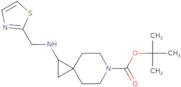 tert-Butyl 1-[(1,3-thiazol-2-ylmethyl)amino]-6-azaspiro[2.5]octane-6-carboxylate