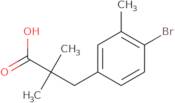 3-(4-Bromo-3-methylphenyl)-2,2-dimethylpropanoic acid