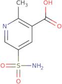 2-Methyl-5-sulfamoylpyridine-3-carboxylic acid