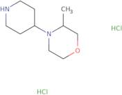 3-Methyl-4-(piperidin-4-yl)morpholine dihydrochloride