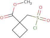 Methyl 1-[(chlorosulfonyl)methyl]cyclobutane-1-carboxylate