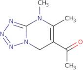 1-{4,5-Dimethyl-4H,7H-[1,2,3,4]tetrazolo[1,5-a]pyrimidin-6-yl}ethan-1-one